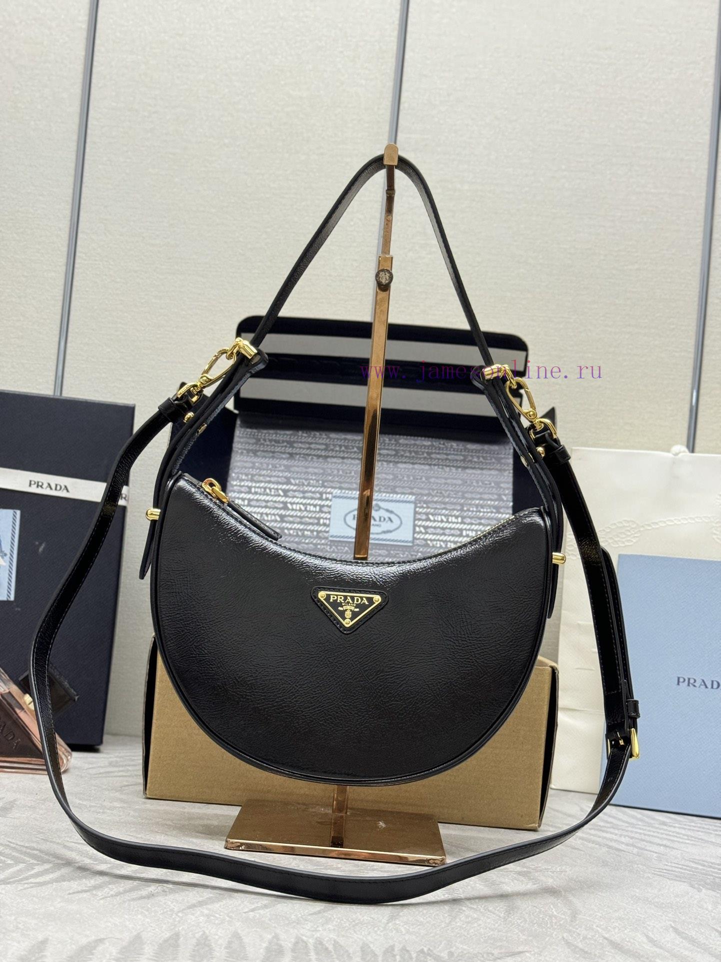 , (Paired version full set packaging, customized), Moon handbag Moon bag new 1BC194 wrinkled31a7ihrg - Image 2