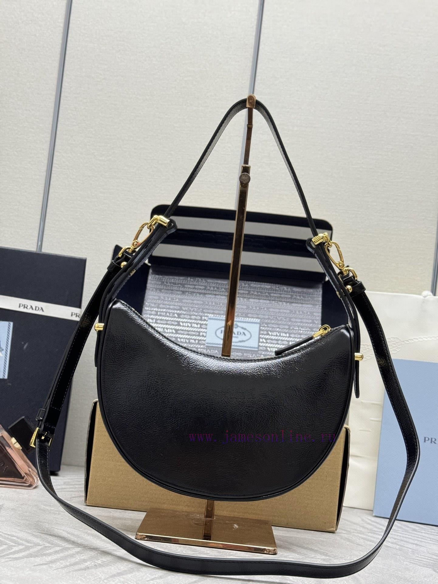 , (Paired version full set packaging, customized), Moon handbag Moon bag new 1BC194 wrinkled31a7ihrg - Image 3