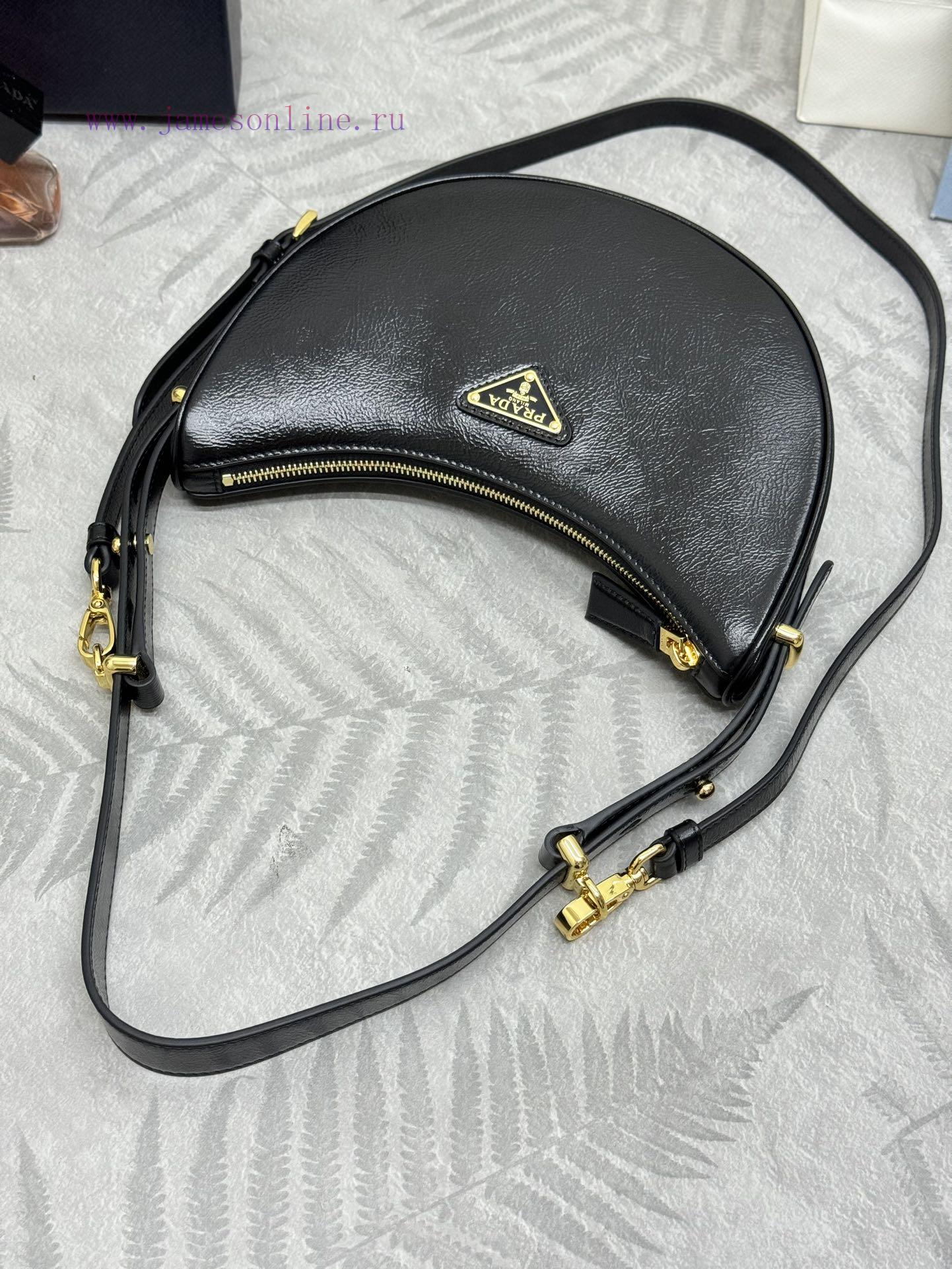 , (Paired version full set packaging, customized), Moon handbag Moon bag new 1BC194 wrinkled31a7ihrg - Image 5