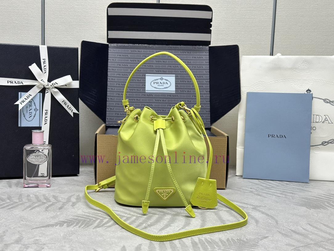 , (complete set of paired packaging, customized), new bucket bag 1BE067 upgraded versionThisb4834niv - Image 2