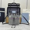 , (Paired version full set packaging, customized), Crystal Bucket Bag 1BE067 White DiamondTh0q59bh6f