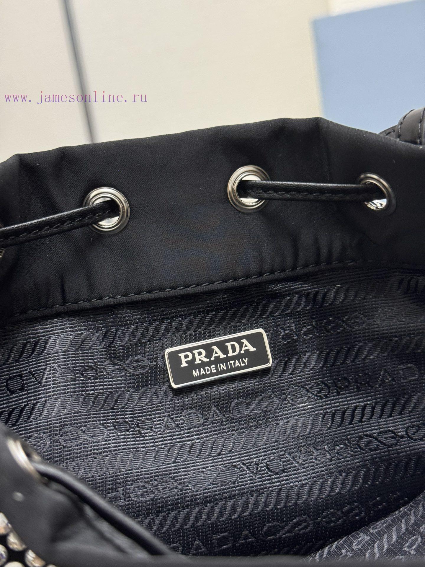 , (Paired version full set packaging, customized), Crystal Bucket Bag 1BE067 White DiamondTh0q59bh6f - Image 10