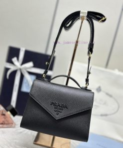 (Paired version full set packaging, customized) New diagonal cross bag 1BD317This Saffiano lf8yybkf7