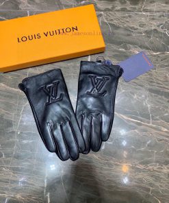 Embroidered touch screen women's gloves LV official website synchronized with women's new hi015g8jve