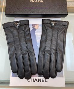 ‼   Prada's new top men's high-end gloves in Europe are 100% made of imported sheepskin leazlarjhnd