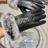 RADA Prada 2023 🧤 Autumn and winter big H lazy rabbit fur sheepskin gloves with mobile phone2eegtv1r