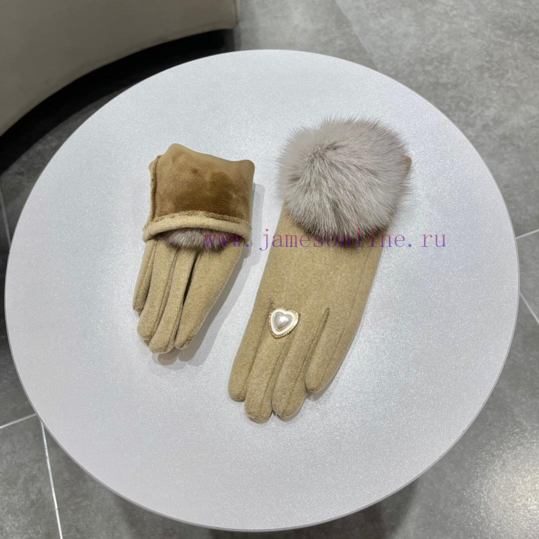 Hermes 2022 autumn and winter with fox fur ball wool gloves is worth comparing with differenvao5mril - Image 7