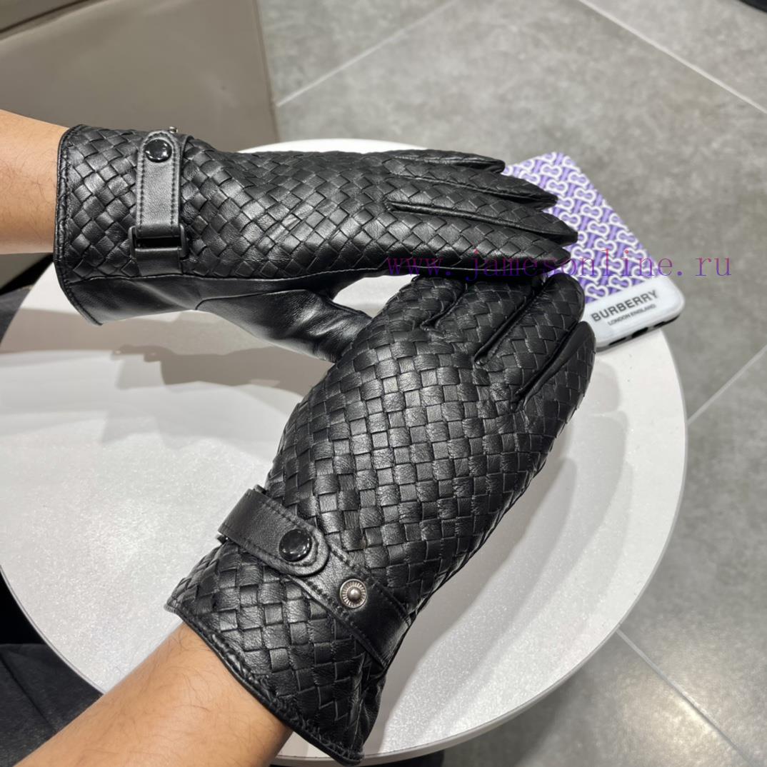 2023 New Release Touchscreen Fully Fine woven Gloves BV Official Website Synchronized Men's 1gdg90wa