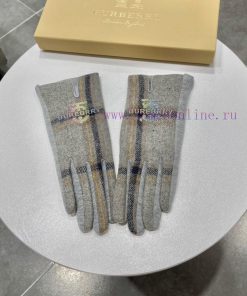 Burberry's new wool gloves 🧤 Fashionable gloves, warm autumn and winter with fleece lining, 2a9zx7r7