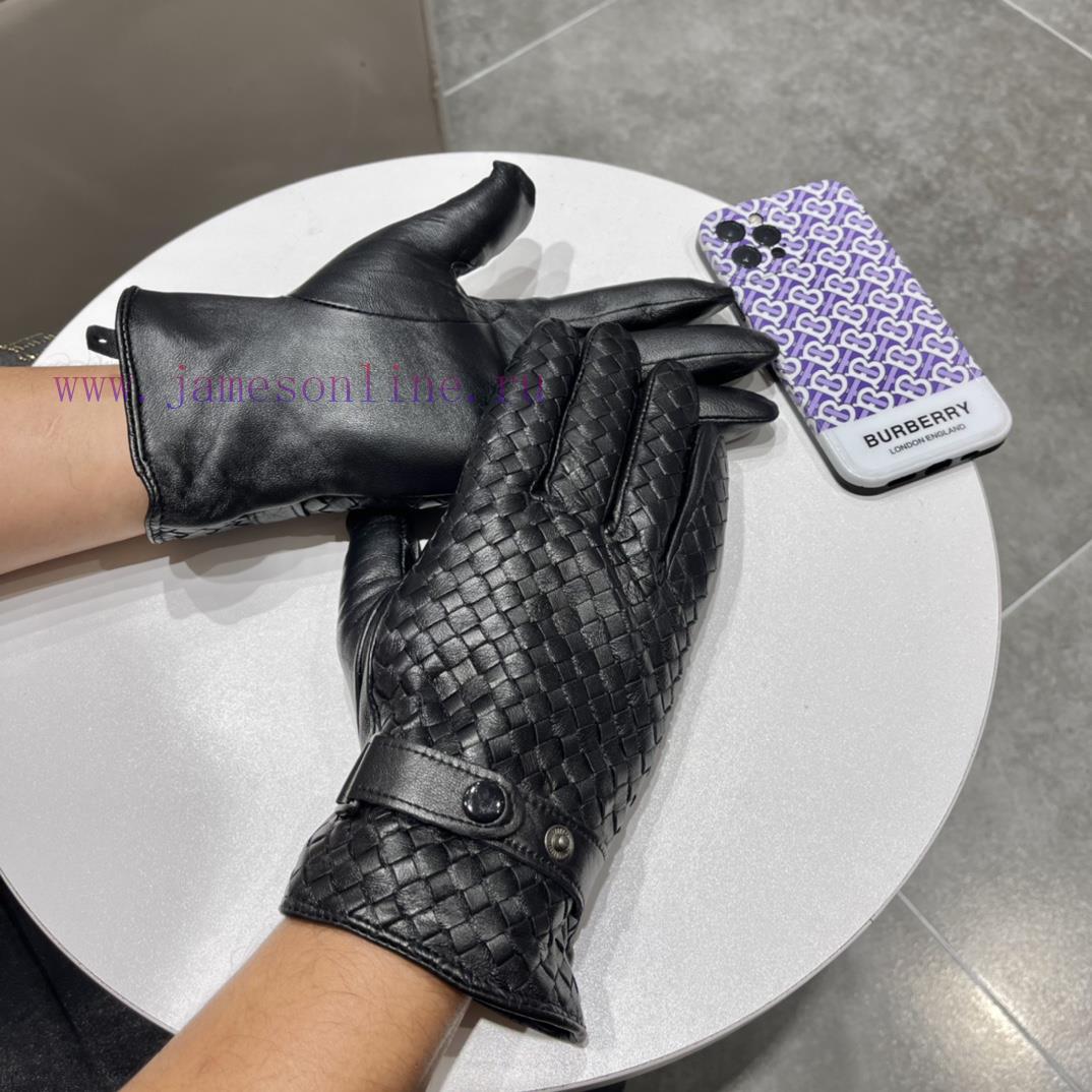 2023 New Release Touchscreen Fully Fine woven Gloves BV Official Website Synchronized Men's 1gdg90wa - Image 5