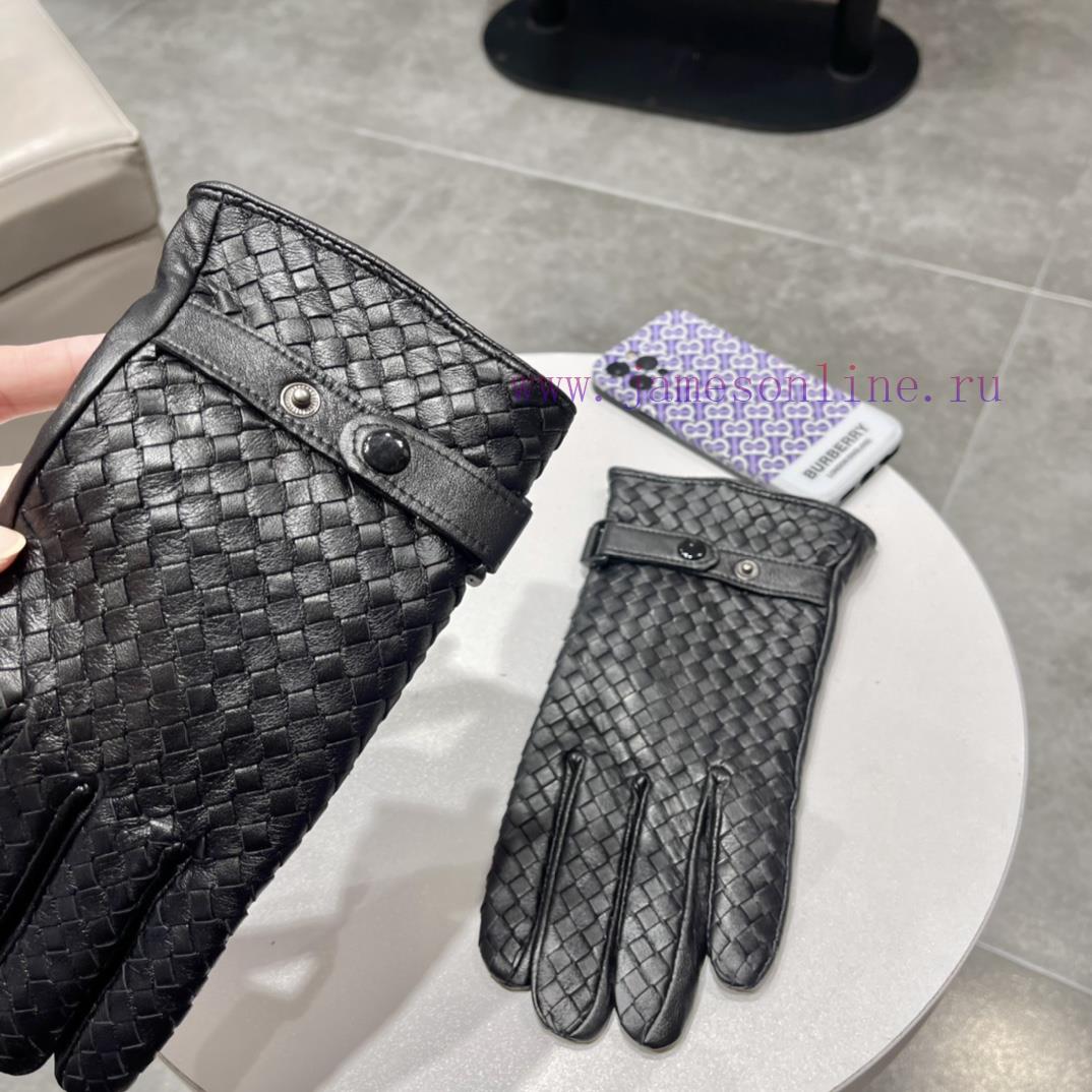 2023 New Release Touchscreen Fully Fine woven Gloves BV Official Website Synchronized Men's 1gdg90wa - Image 7