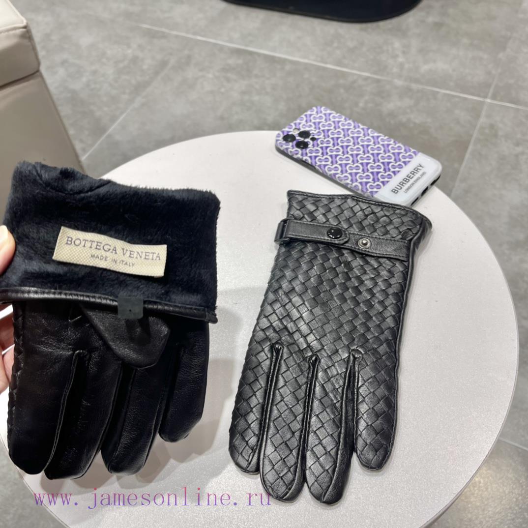 2023 New Release Touchscreen Fully Fine woven Gloves BV Official Website Synchronized Men's 1gdg90wa - Image 9
