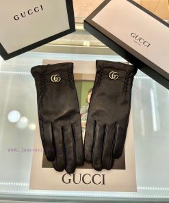 Gucci autumn and winter women's gloves are made of domestically produced first-class sheepsk7k1p83e3