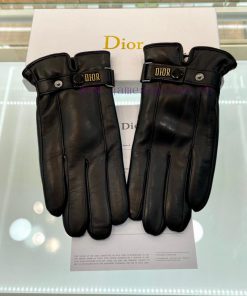 Dior's new touch screen gloves for men, high-end sheepskin gloves, stylish men's driving pref4uctob8