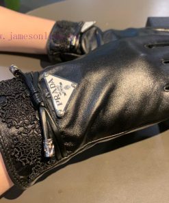 Batch2023 new model debut ‼ Touch screen gloves Prada lace gloves official website synchronix7w86fmk
