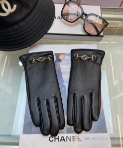 Gucci's new women's genuine leather gloves are made of Ethiopian imported touchscreen sheepsme22wr4b