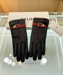 Celine's Autumn/Winter New Women's Gloves Official Website Synchronized Color Matching Serie2t33k5tq