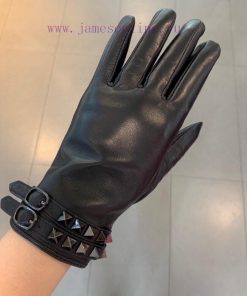 Valentino official website synchronizes with women's new high-end sheepskin gloves, originalpnqkv05r