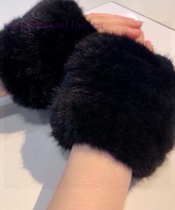 BatchChanel 2024 autumn/winter mink fur dew finger gloves are a must-have item for goddess Jbfk4l8eo