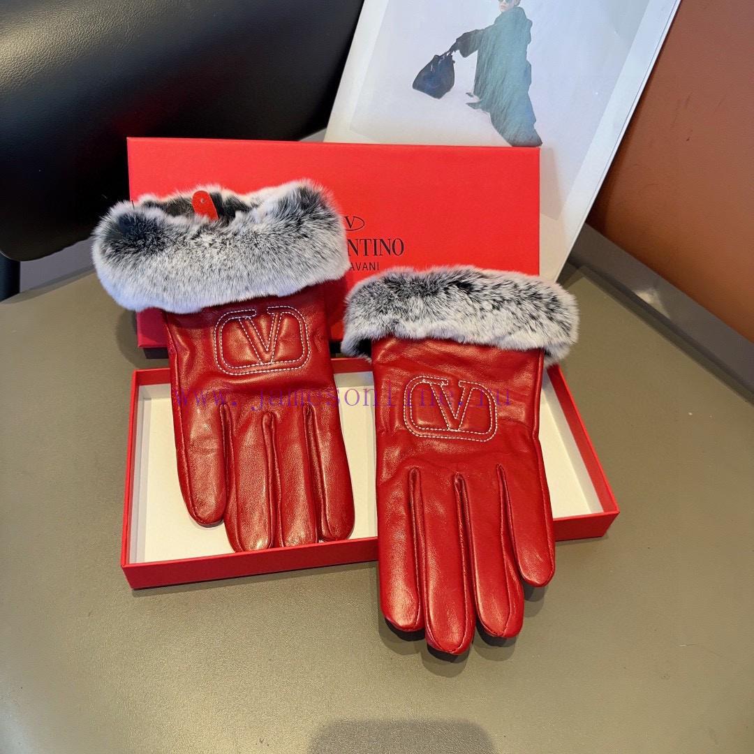 Valentino Sheepskin Gloves, Fashionable Gloves, Warm in Autumn and Winter with Velvet Inner lwor0byl - Image 5