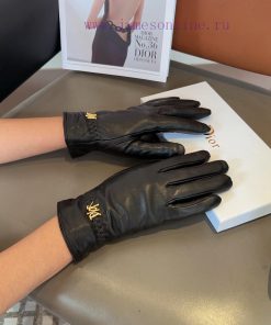 Dior gloves, fashionable gloves, warm autumn and winter with velvet lining, classic and simpf1rxj0sh