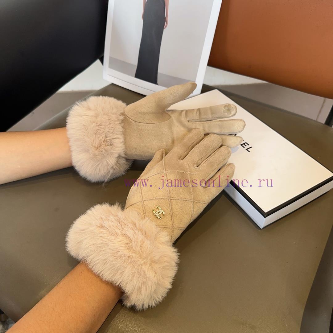 Chanel women's gloves, fashionable gloves, classic and simple, super comfortable to handle, s5lufiwd
