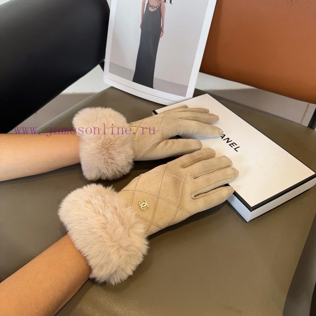 Chanel women's gloves, fashionable gloves, classic and simple, super comfortable to handle, s5lufiwd - Image 3