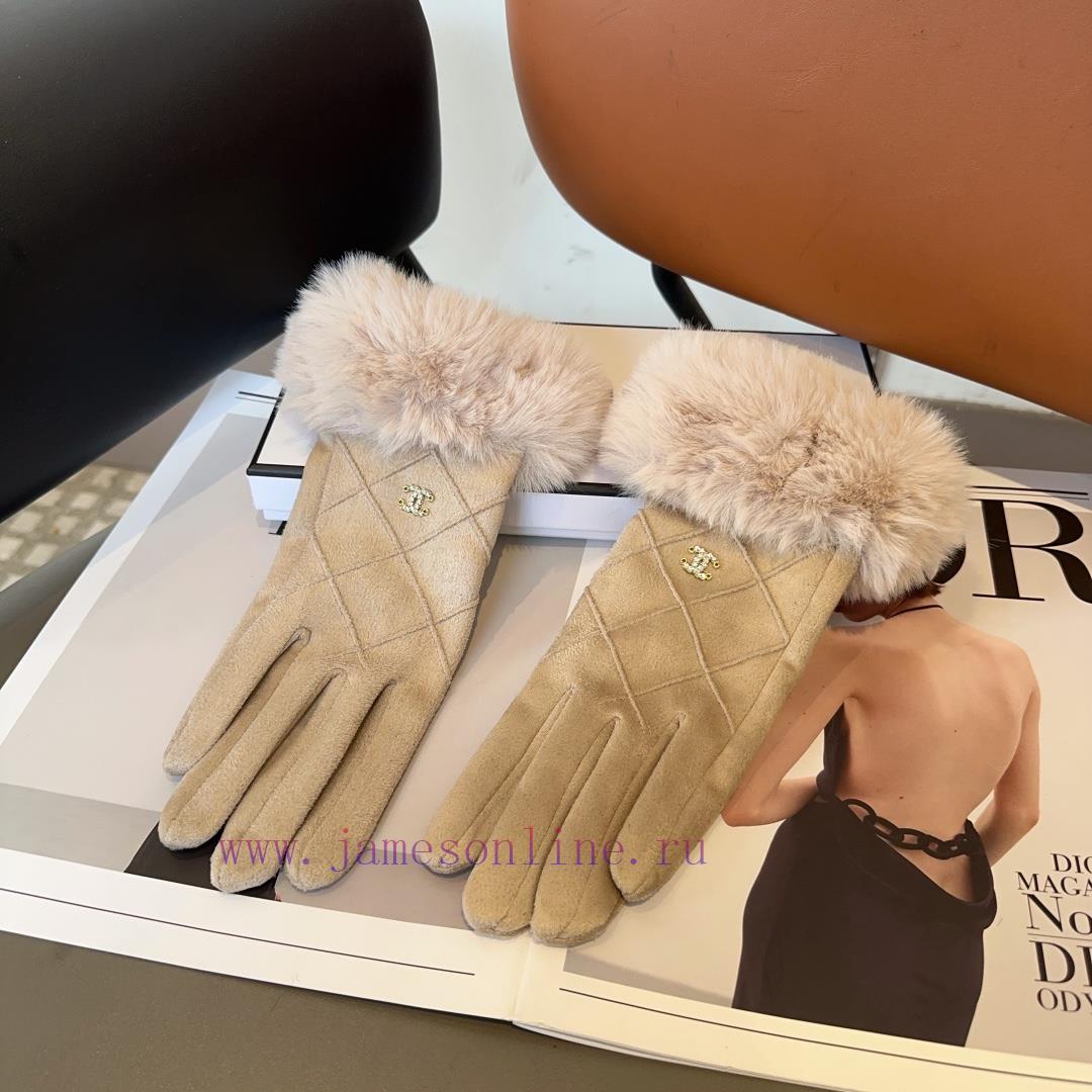 Chanel women's gloves, fashionable gloves, classic and simple, super comfortable to handle, s5lufiwd - Image 9