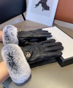 GUCCIGucci2023 Autumn/Winter Lazy Rabbit Hair Touchscreen Gloves are a must-have item for gorng0cp3m