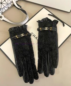 Chanel~Chanel lace mesh fashionable gloves full of feminine charm, one size fits allh8mmw9tm