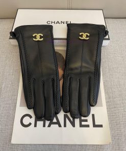 Chanel official website synchronizes with women's new high-end sheepskin gloves. First gradechb5dbi2