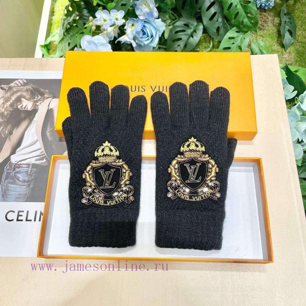 The packaging of LV Louis Vuitton's new knitted gloves is worth comparing with different quaea0a54xl - Image 2