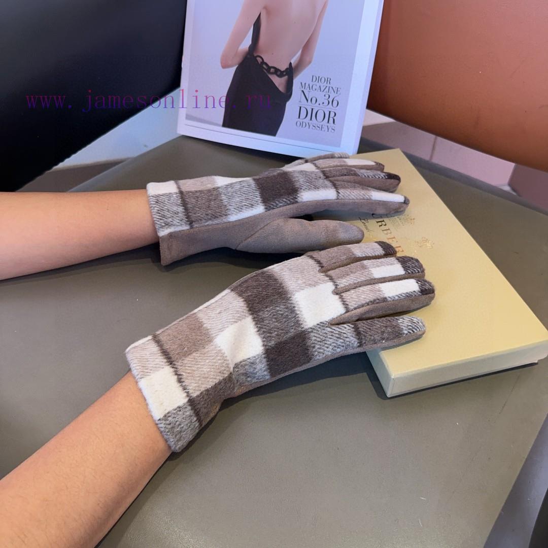 Burberry women's gloves, fashionable gloves, classic and simple, super comfortable to handle91bnjbcp