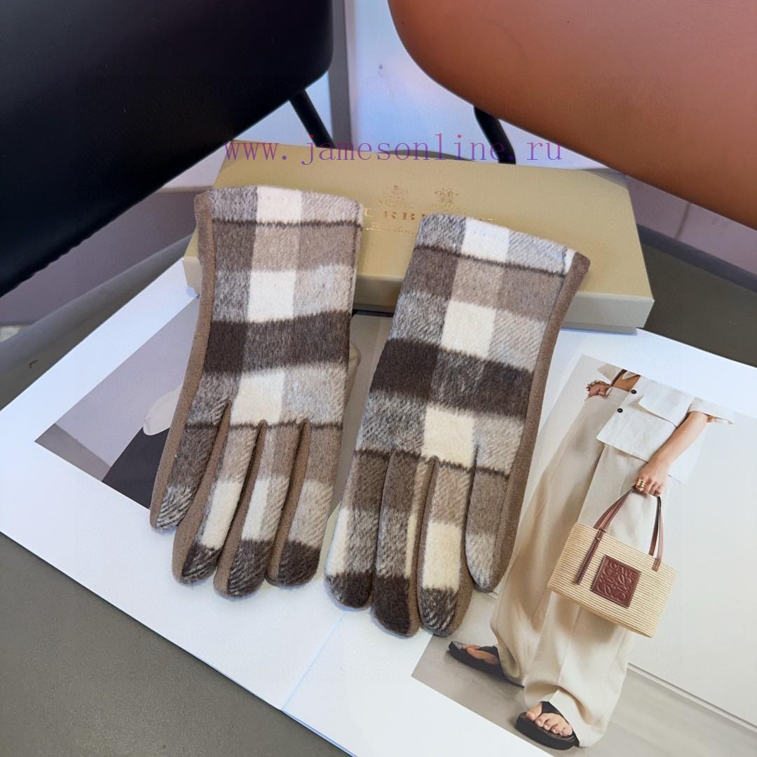 Burberry women's gloves, fashionable gloves, classic and simple, super comfortable to handle91bnjbcp - Image 4