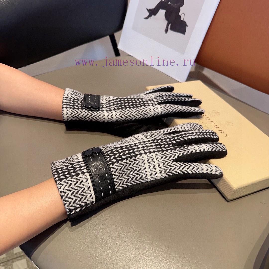 Burberry women's gloves, fashionable gloves, classic and simple, super comfortable to handle5p7d6skq