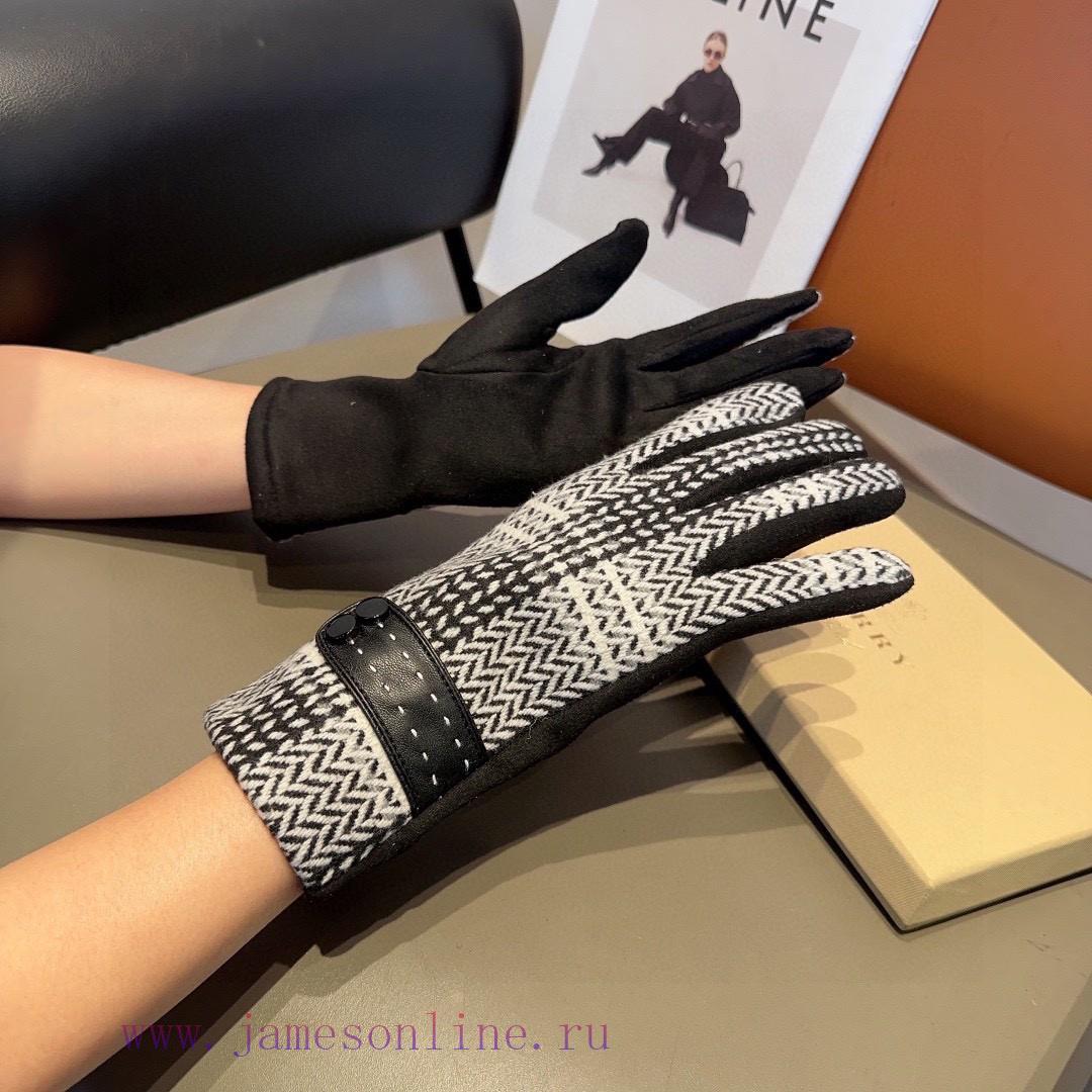 Burberry women's gloves, fashionable gloves, classic and simple, super comfortable to handle5p7d6skq - Image 3