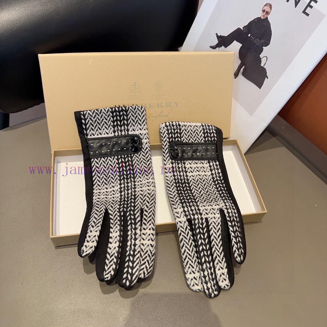 Burberry women's gloves, fashionable gloves, classic and simple, super comfortable to handle5p7d6skq - Image 5