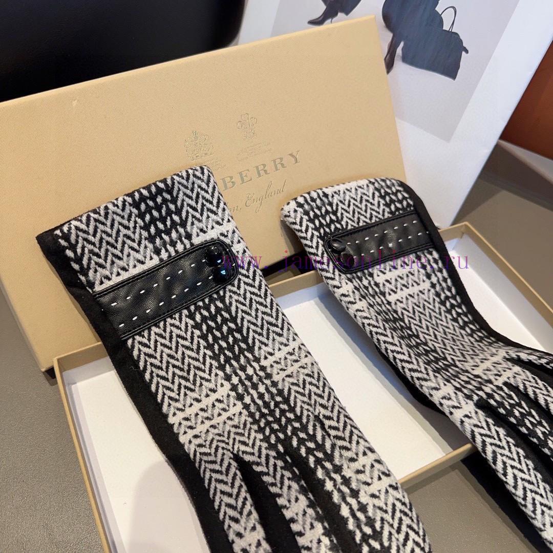 Burberry women's gloves, fashionable gloves, classic and simple, super comfortable to handle5p7d6skq - Image 6