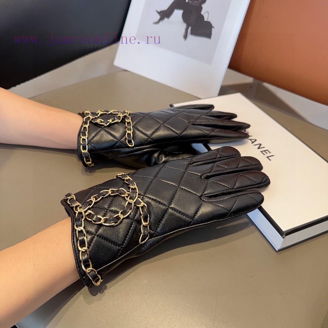 Chanel's large double C-chain autumn and winter short motorcycle gloves are worth comparing 8xlj8bxn - Image 2