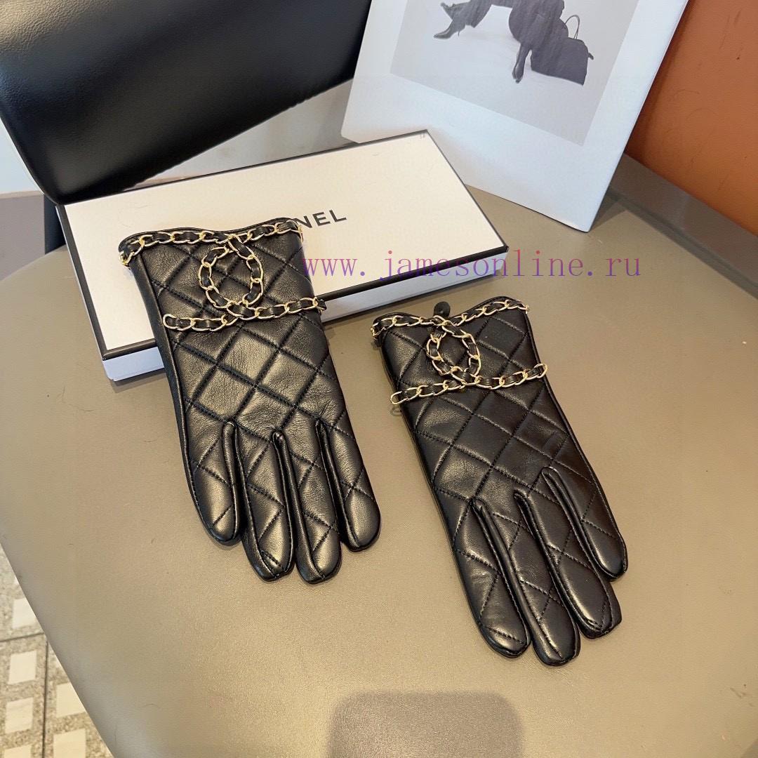 Chanel's large double C-chain autumn and winter short motorcycle gloves are worth comparing 8xlj8bxn - Image 4