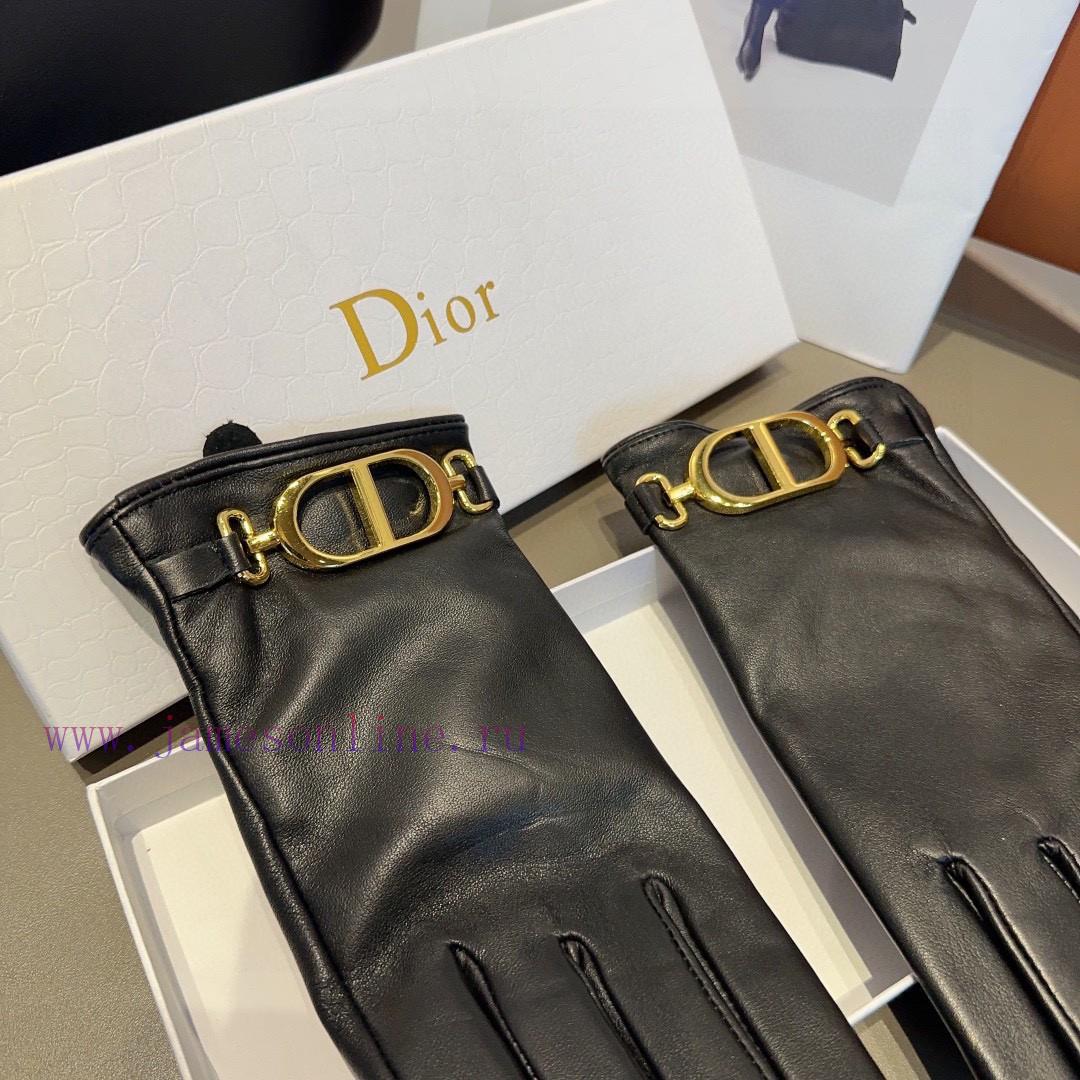 Dior sheepskin gloves, fashionable gloves, warm interior for autumn and winter, classic and nq20f16y - Image 8