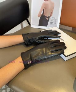 Chanel Sheepskin Gloves, Fashionable Gloves, Warm Interior for Autumn and Winter, Classic an5cjroikf