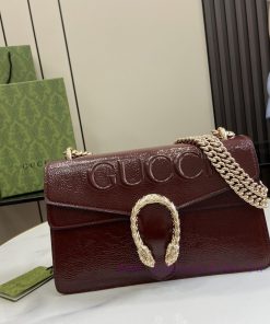 Gucci New GG Dionysus Series Small Shoulder Backpack Gucci Creative Director Sabato de Sarno asxi0uk8