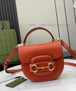 Gucci The new Gucci Horsebit 1955 series mini tote bag is refreshed with a mini shoulder bag 94d916vc