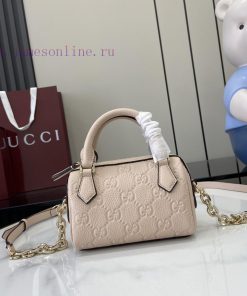 Gucci New GG Emblem Series Ultra Mini HandbagThe GG Emblem series reinterprets classic patte w5xq966l