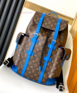 Louis Vuitton Bags BlueCHRISTOPHER Small Shoulders M41379 This Christopher Small Shoulder Bag Features A Rugged Mo h0urz8zv