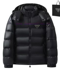 Return And Exchange To PYADA Prada Down Jacket Color/black On The 15thSize M. L. XL. XXX3XLThe 6pnt5vcf