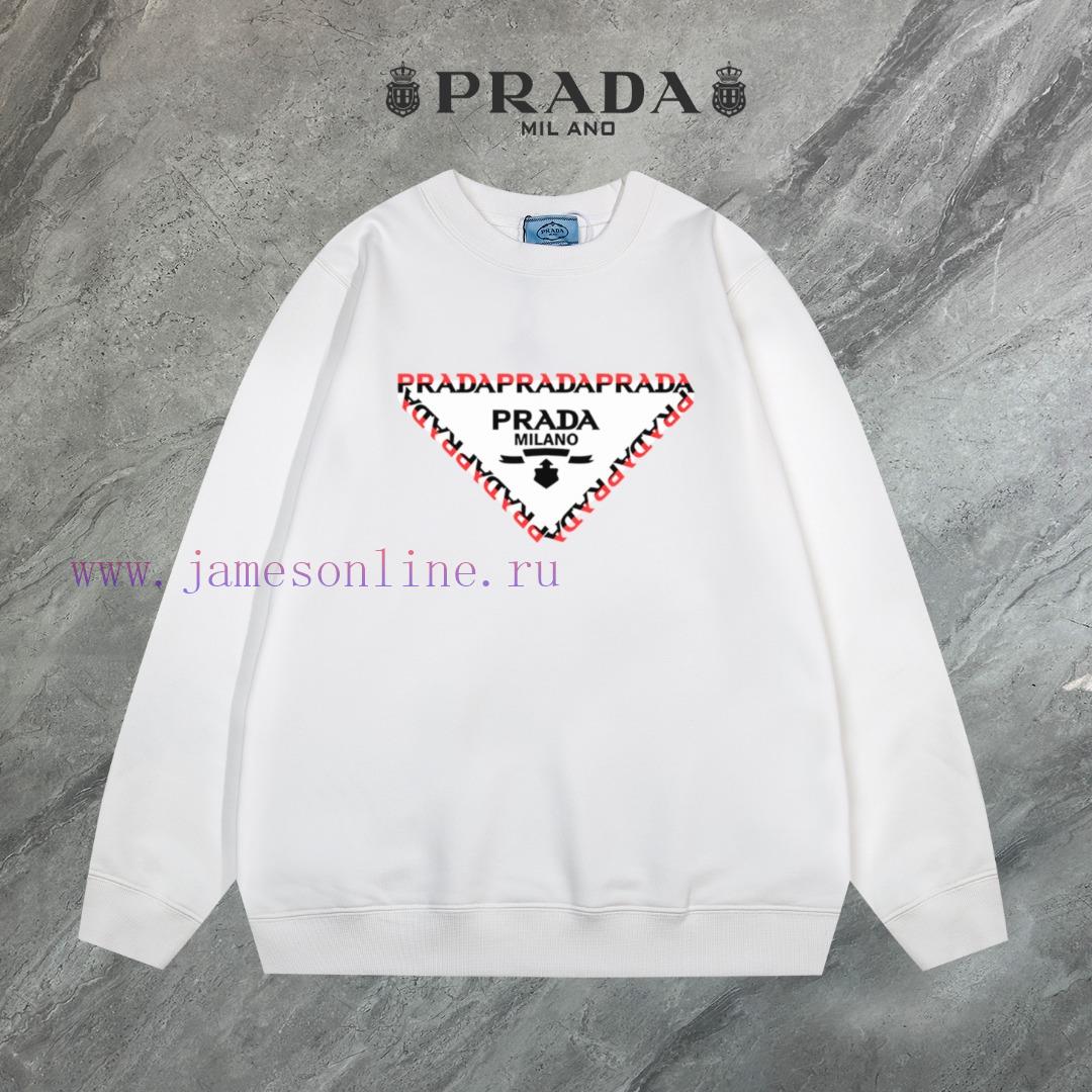 Long Term Stock Of Hoodies For 'Support Year Back Exchange'PRADA~Prada Uses 440g Heavyweight Fa l2b3ddo0