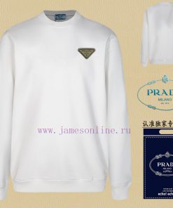 Hot Selling Products On Shelves Shipping And PackagingPRADA~Prada Fashion Round Neck HoodieRand x07eywe2