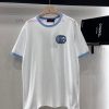 Gucci2025 New Product LaunchRound Neck Embroidery 𝑇𝑒𝑒Customized YB Twill Cotton Material Is Bre dh5gh0e9